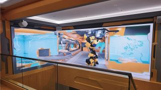 Transformers The Ark L-Shape Naked-eye LED walls