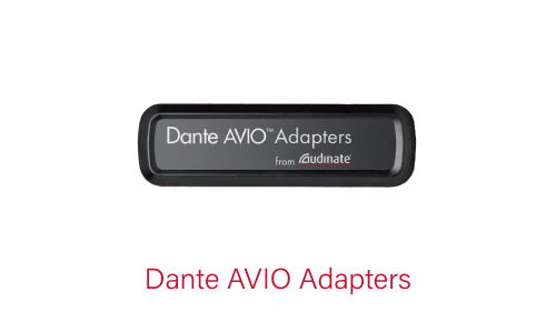 Audinate Dante AVIO Adapter