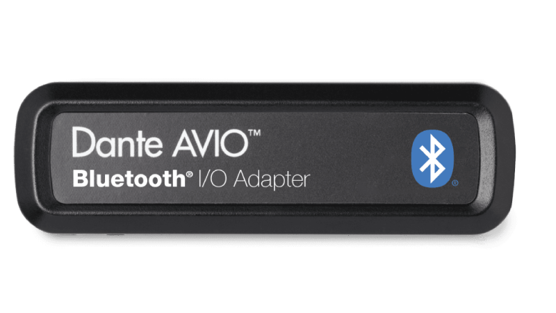 Audinate Dante AVIO Adapters Bluetooth