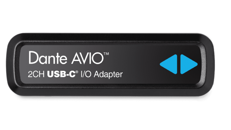 Audinate Dante AVIO Adapters USB-C